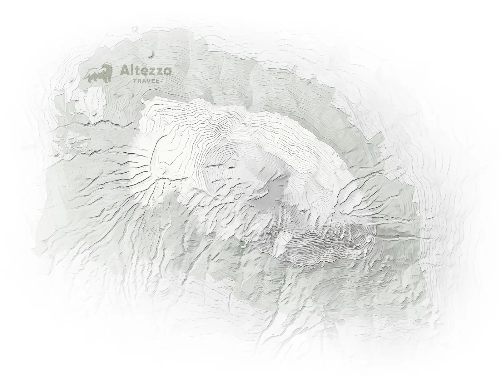 キリマンジャロ山地図